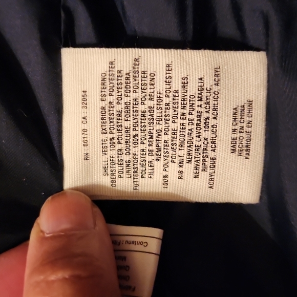 DAUGHTERS OF THE LIBERATION NAVY TOGGLE CAPE COLLAR PUFFER JACKET EUC SIZE SMALL - Picture 13 of 14